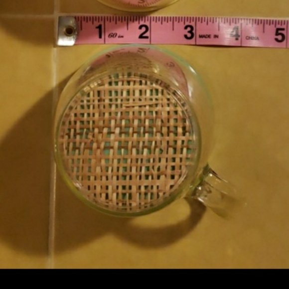 RAFFIAWARE Vintage 50's Tiki Insulated Melmac Cup/Mug Green - Picture 5 of 7